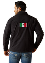 Load image into Gallery viewer, Ariat Men&#39;s New Team Mexico Softshell Jacket (Black) 10031424