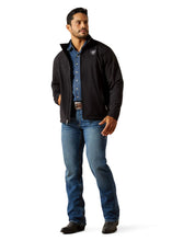 Load image into Gallery viewer, Ariat Men&#39;s New Team Mexico Softshell Jacket (Black) 10031424