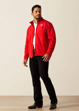 Load image into Gallery viewer, Ariat Men&#39;s New Team Softshell Mexico Jacket (Red) 10033525