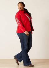 Load image into Gallery viewer, Ariat Women&#39;s New Team Mexico Softshell Jacket (Red) 10033526