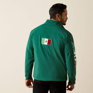 Ariat Men's New Team Softshell Mexico Jacket (Green) 10039459