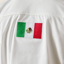 Load image into Gallery viewer, Ariat Men&#39;s New Team Softshell Mexico Jacket (White) 10043549