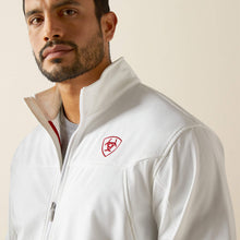 Load image into Gallery viewer, Ariat Men&#39;s New Team Softshell Mexico Jacket (White) 10043549