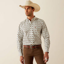 Load image into Gallery viewer, Ariat Men&#39;s Judas Fitted Button Down Shirt (Teal) 10054744