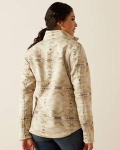 Ariat Women's New Team Softshell Print Jacket (Sand) 10054911