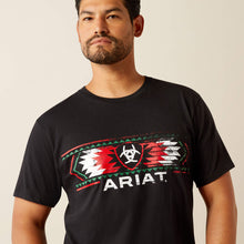 Load image into Gallery viewer, Ariat Men&#39;s SW Mexico Short Sleeve T-Shirt (Black) 10055156