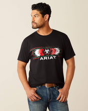 Load image into Gallery viewer, Ariat Men&#39;s SW Mexico Short Sleeve T-Shirt (Black) 10055156