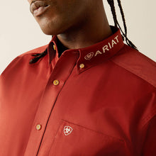 Load image into Gallery viewer, Ariat Men&#39;s Team Logo Twill Classic Button Down Shirt (Red) 10055288