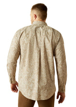 Load image into Gallery viewer, Ariat Men&#39;s Team Kason Logo Embroidery Western Shirt (Khaki) 10054692