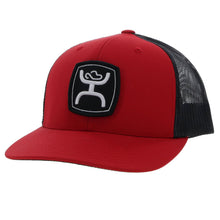 Load image into Gallery viewer, Hooey &quot;Zenith&quot; Red Trucker Snap Back Hat 2224T-RDBK
