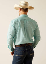 Load image into Gallery viewer, Men&#39;s Ariat Team Gian Classic Fit Button Down Shirt (Teal) 10048394