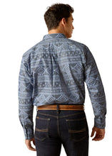 Load image into Gallery viewer, Ariat Men&#39;s Eddie Southwestern Print Long Sleeve Button-Down Shirt (Blue) 10051264