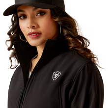 Load image into Gallery viewer, Ariat Women&#39;s Mexico Classic Team Softshell Jacket (Black) 10031428