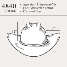 Load image into Gallery viewer, Stetson 30X El Patron 48 Premier Cowboy Hat SFEPTN-4840-07-67