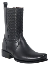 Load image into Gallery viewer, Silverton Chance All Leather Square Toe Boots (Black)