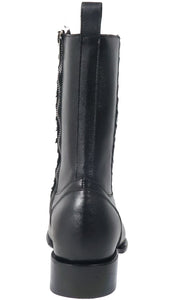 Silverton Chance All Leather Square Toe Boots (Black)