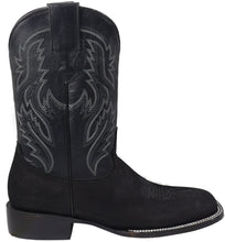 Load image into Gallery viewer, Silverton Jasper All Leather Wide Square Toe Boots (Black)