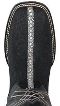Load image into Gallery viewer, Silverton Brentwood All Leather Wide Square Toe Boots (Black)