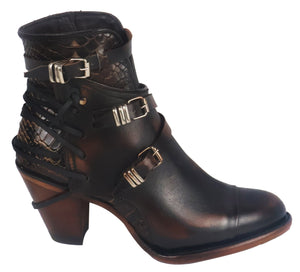 Silverton Crue All Leather Round Toe Short Boots (Desert)