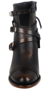 Silverton Crue All Leather Round Toe Short Boots (Desert)