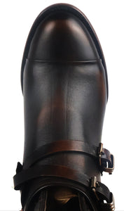 Silverton Crue All Leather Round Toe Short Boots (Desert)