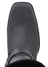 Load image into Gallery viewer, Silverton Harley All Leather Square Toe Boots (Black)