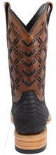 Load image into Gallery viewer, Silverton Peyton All Leather Wide Square Toe Boots (Black)