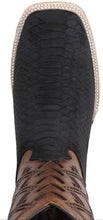 Load image into Gallery viewer, Silverton Peyton All Leather Wide Square Toe Boots (Black)
