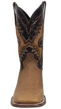 Load image into Gallery viewer, Silverton Phoenix Genuine Leather Wide Square Toe Boots (Tobacco)