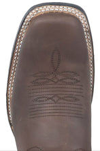 Load image into Gallery viewer, Silverton Stockton All Leather Square Toe Boots (Chocolate)