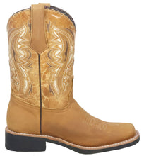 Load image into Gallery viewer, Silverton Stockton All Leather Square Toe Boots (Honey)