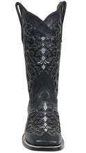 Load image into Gallery viewer, Silverton Grace All Leather Wide Square Toe Boots (Black)