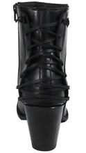 Load image into Gallery viewer, Silverton Walker All Leather Snip Toe Short Boots (Black)