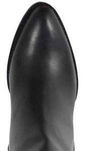 Silverton Walker All Leather Snip Toe Short Boots (Black)