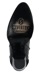 Silverton Walker All Leather Snip Toe Short Boots (Black)