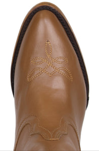 Silverton Destiny All Leather Snip Toe Knee High Boots (Honey)