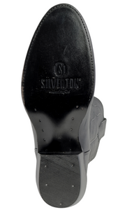 Silverton Easton All Leather Round Toe Boots (Black)