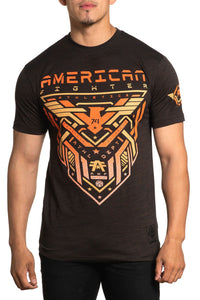 American Fighter Men S/S Tee City View fm14074