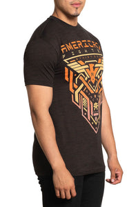 American Fighter Men S/S Tee City View fm14074