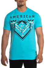 Load image into Gallery viewer, American Fighter Men&#39;s Parkside Short Sleeve T-Shirt (Light Blue) FM14411