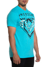 Load image into Gallery viewer, American Fighter Men&#39;s Parkside Short Sleeve T-Shirt (Light Blue) FM14411