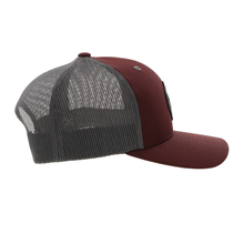 Load image into Gallery viewer, Hooey Mens &quot;Primo&quot; Snapback Marron/Gray Cap - 2246T-MAGY