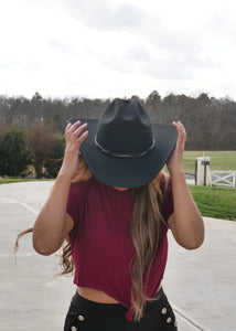 Stetson 4X Llano Cowboy Hat (Black) SWLLNO-7242