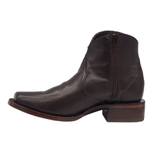 Load image into Gallery viewer, Silverton Nelly All Leather Square Toe Short Boots (Choco)