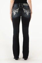 Load image into Gallery viewer, Rock Revival Women&#39;s Jesika B202 Boot Cut Jeans (Dark Blue) RP3108B202-25
