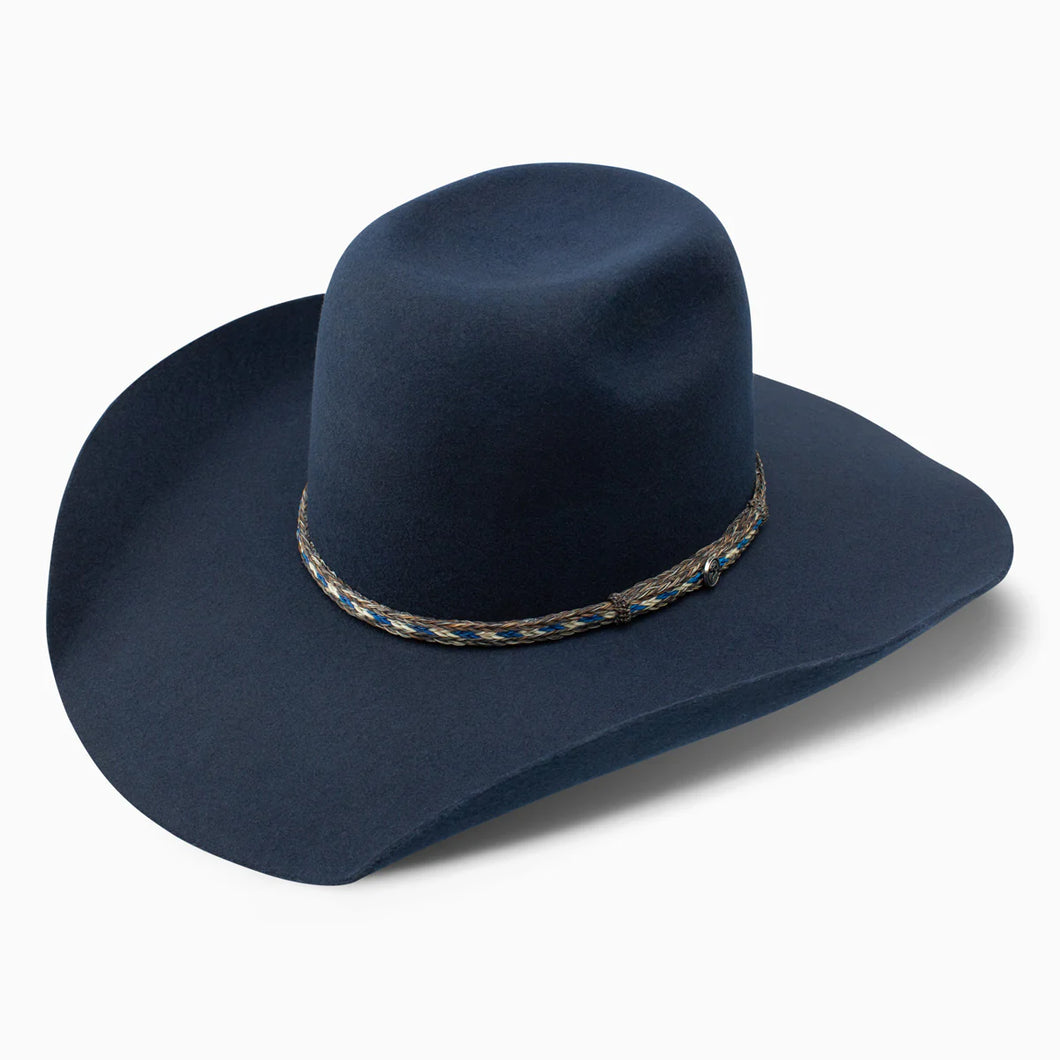 4X Trip Hooey Cowboy Wool Hat (Navy) RWTRIP-90424866