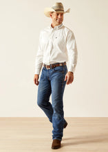 Load image into Gallery viewer, Ariat Men&#39;s Team Logo Twill Classic Fit Button Down Shirt (White) 10051337