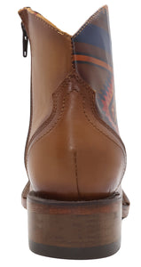 Silverton Shania All Leather Square Toe Short Boots (Honey)