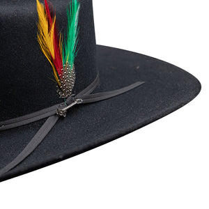 STETSON RANCHER BLACK 6 X HAT FELTS - SFRNCH-014007