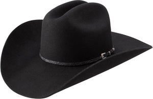 Stetson Red Rocks 3X Felt Cowboy Hat (Black) SWREDR-7242